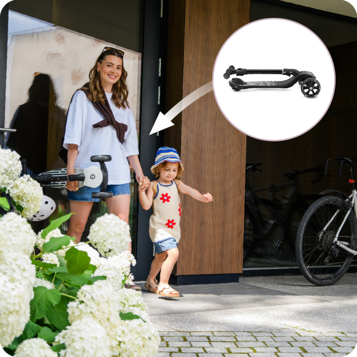 MoMi SAN Scooter BLACK