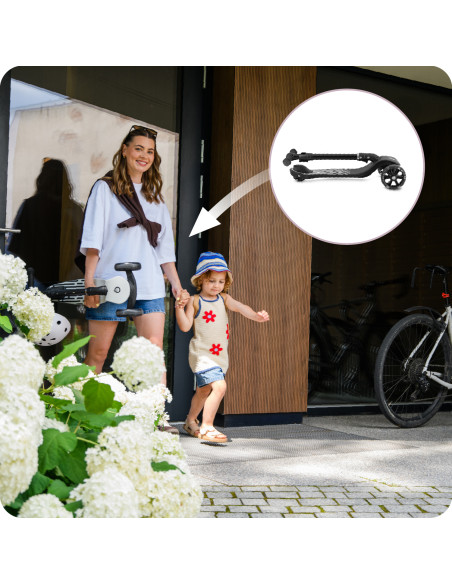 MoMi SAN Scooter BLACK