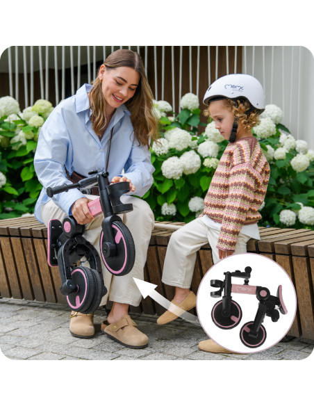 MoMi FILO 3in1 Tricycle PINK
