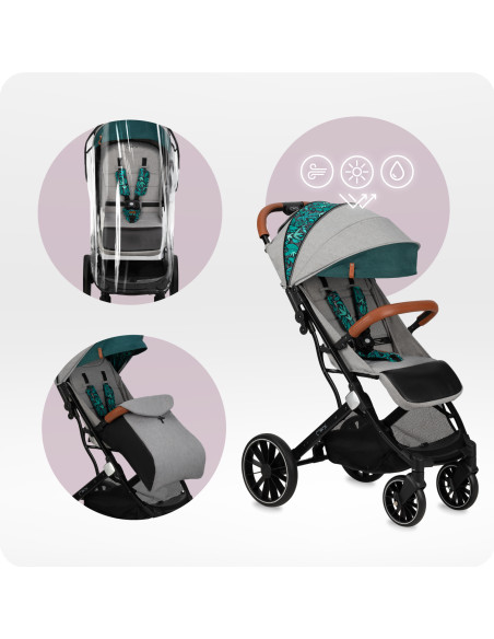 copy of MoMi ESTELLE DAKAR  wózek spacerowy z kompletem akcesoriów w zestawie!