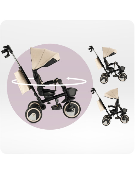 MoMi IVI 3in1 Tricycle BEIGE