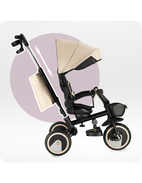 MoMi IVI 3in1 Tricycle BEIGE