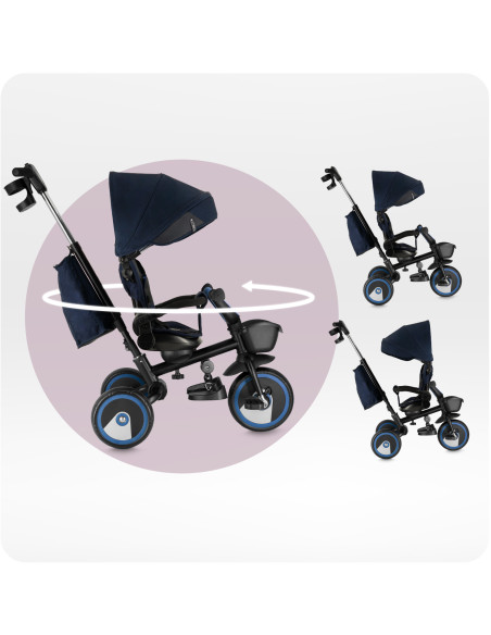 MoMi IVI 3in1 Tricycle BLUE