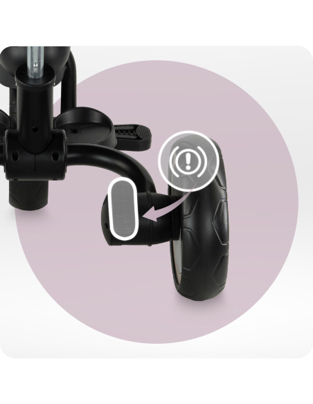 MoMi IVI Kinderdreirad 3in1 ROSA