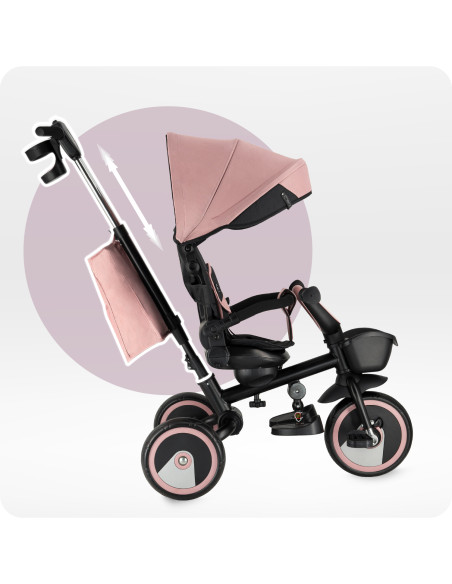 copy of MoMi SOLIVIA Kinderdreirad 4in1 GRAU