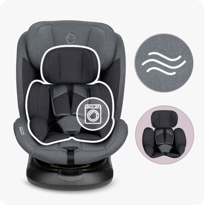 Kinder-Autositz MoMi EMI von 40 bis 150 cm