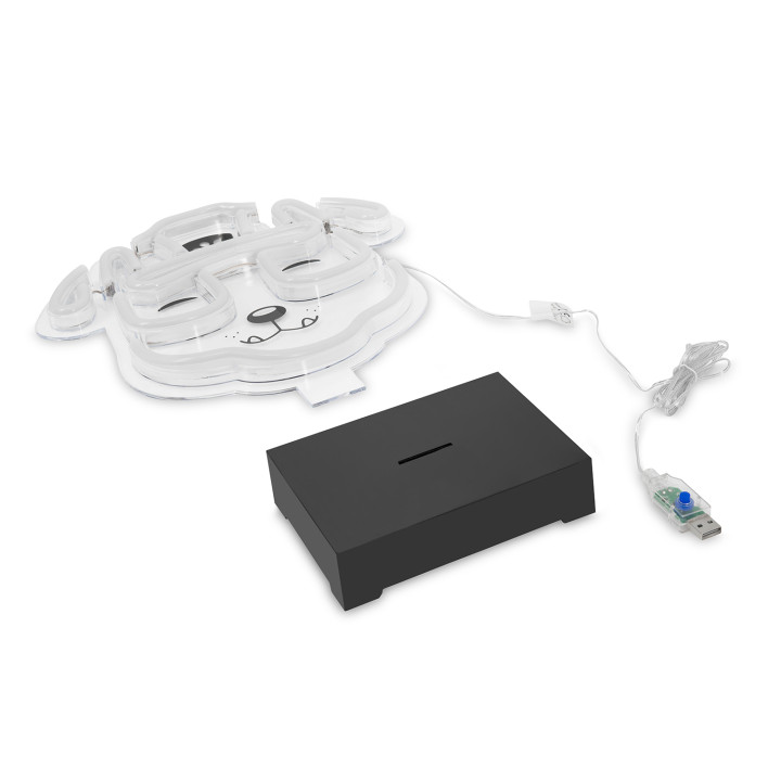 Neon stojący LED Psi Patrol RUBBLE