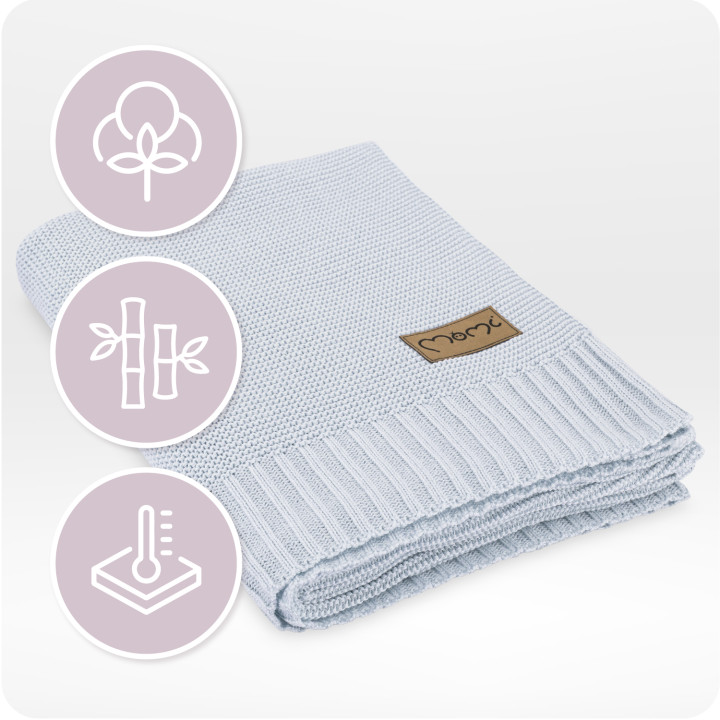 MoMi HUG blanket GRAY