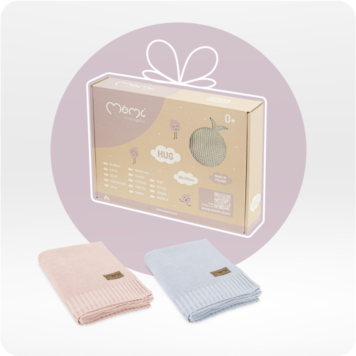 MoMi HUG Decke BEIGE