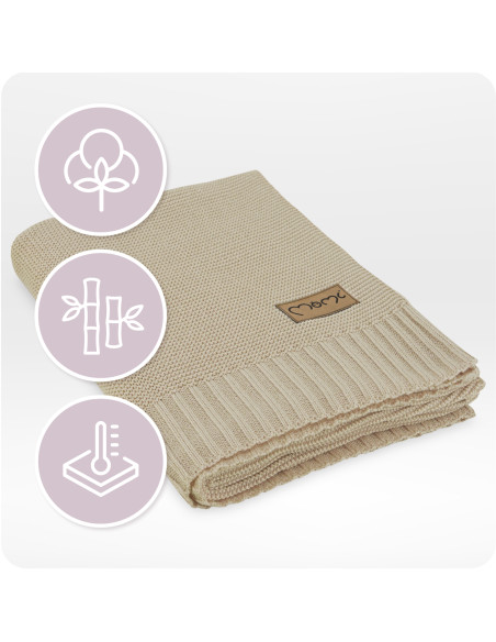 copy of MoMi HUG kocyk SZARY