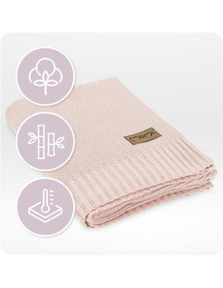 MoMi HUG blanket ROSE