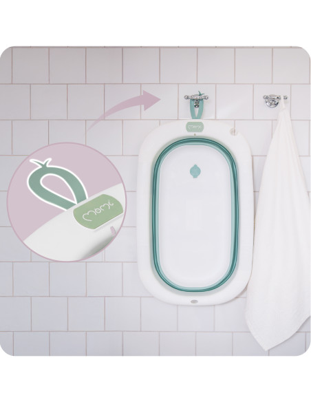 Bathtub MoMi NATA GREY