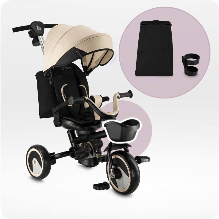 MoMi IVI 3in1 Tricycle BEIGE