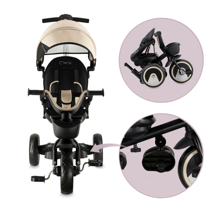 MoMi IVI 3in1 Tricycle BEIGE