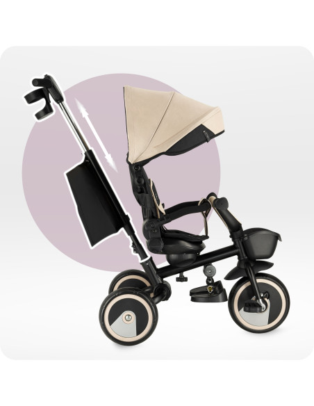 copy of MoMi SOLIVIA Kinderdreirad 4in1 GRAU