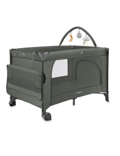 MoMi BELOVE PLUS travel cot GREEN 2