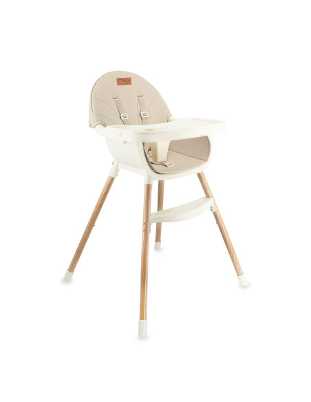 MoMi REKI feeding chair BEIGE