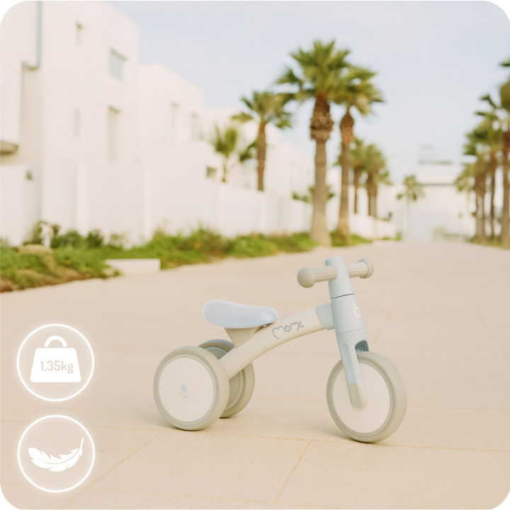 MoMi TEDI Laufrad/Rutschrad GRAU