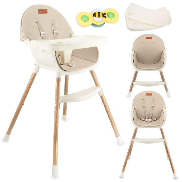 copy of MoMi REKI feeding chair BLACK