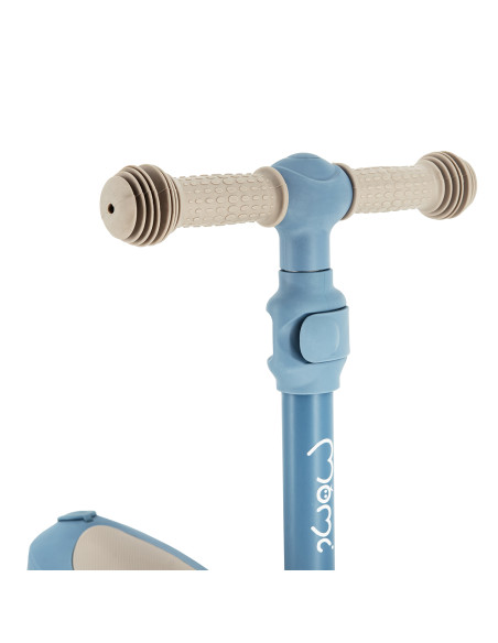 MoMi DEBE 2in1 ride-on and scooter BLUE