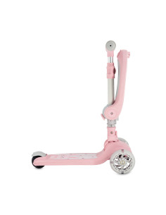 MoMi DEBE 2in1 ride-on and scooter PINK 2