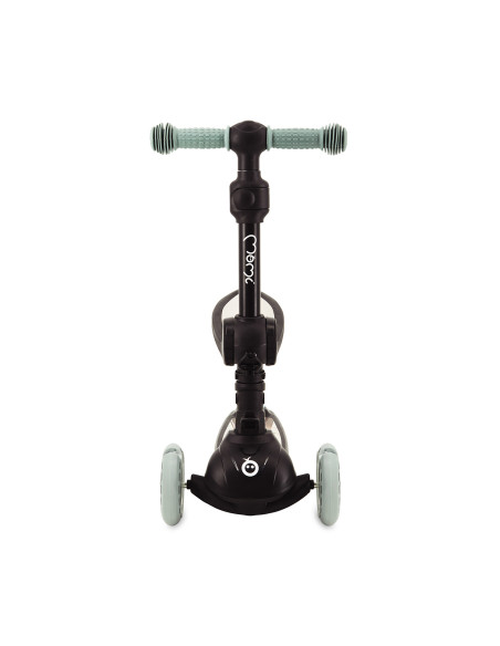 MoMi DEBE 2in1 ride-on and scooter BLACK