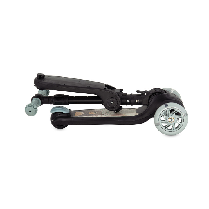 MoMi DEBE 2in1 ride-on and scooter BLACK