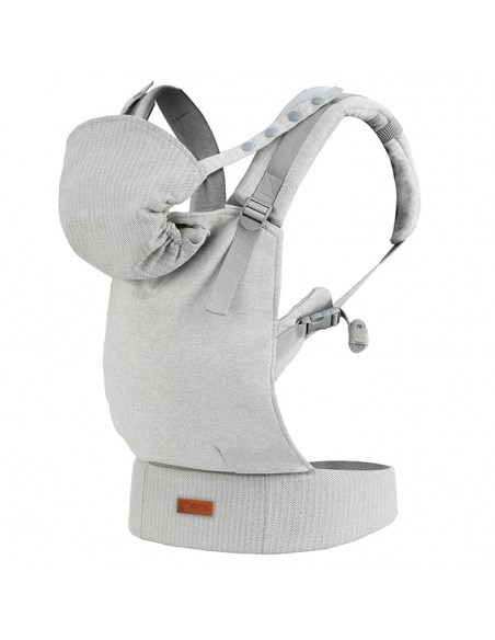 MoMi COLLET ergonomic baby carrier GRAY