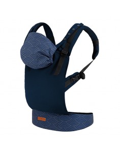 MoMi COLLET ergonomische Babytrage DUNKELBLAU