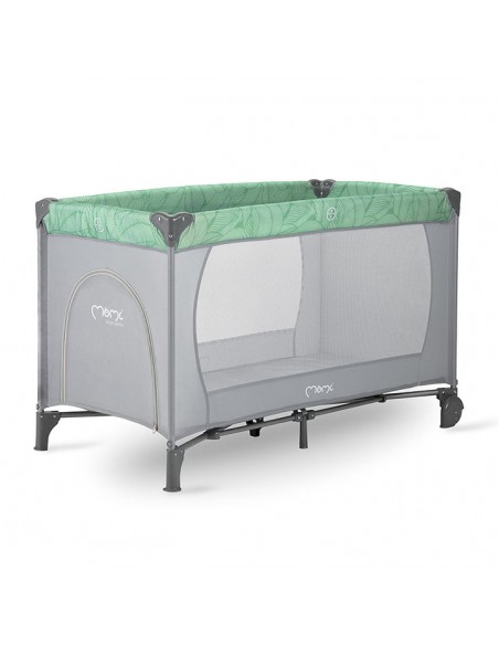 MoMi BELOVE travel cot GREEN
