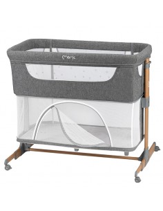 MoMi SMART BED Beistellbett 4in1 GRAU 2