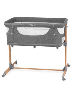 MoMi SMART BED Beistellbett 4in1 GRAU