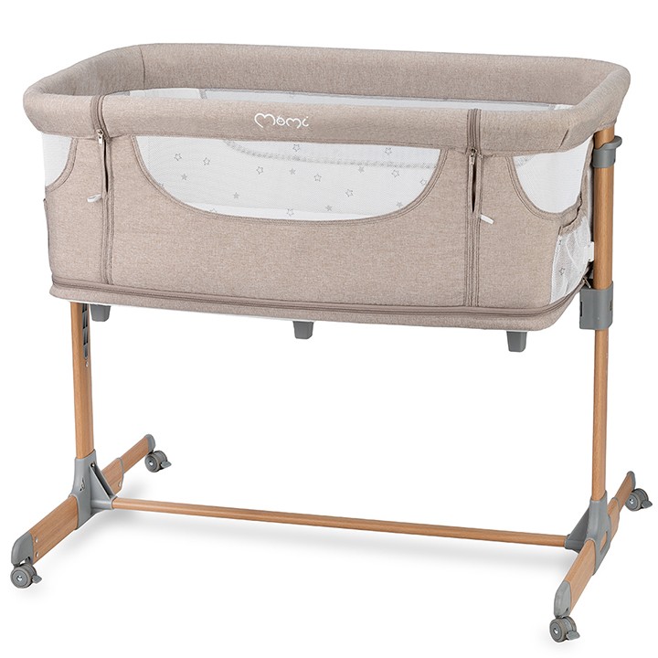 MoMi SMART BED bedside cot 4in1 BEIGE