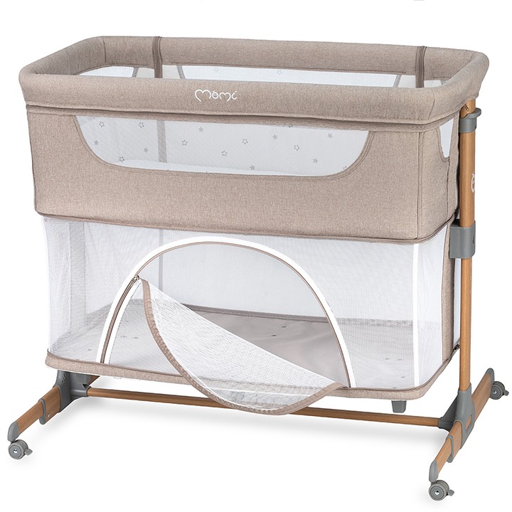 MoMi SMART BED Beistellbett 4in1 BEIGE