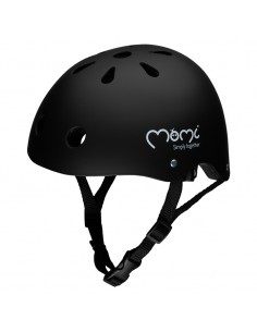MoMi MIMI Kinderhelm schwarz matt