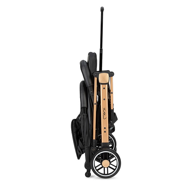MoMi ESTELLE GOLD stroller BLACK