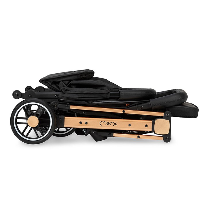 MoMi ESTELLE GOLD stroller BLACK