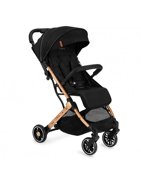 Gold and hot sale black stroller