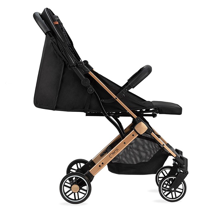 MoMi ESTELLE GOLD stroller BLACK