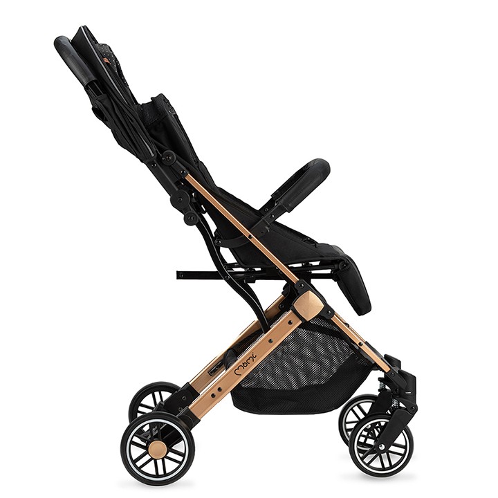 MoMi ESTELLE GOLD stroller BLACK