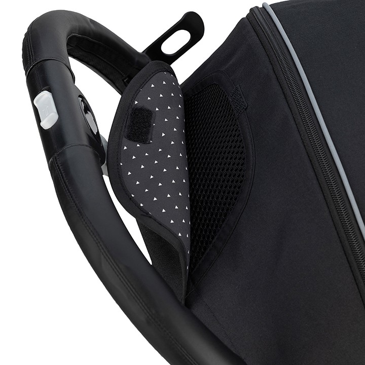 MoMi ESTELLE GOLD stroller BLACK