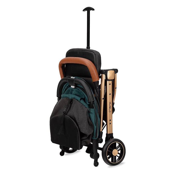 MoMi ESTELLE GOLD stroller GREEN