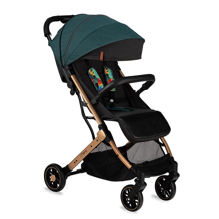 MoMi ESTELLE GOLD stroller GREEN