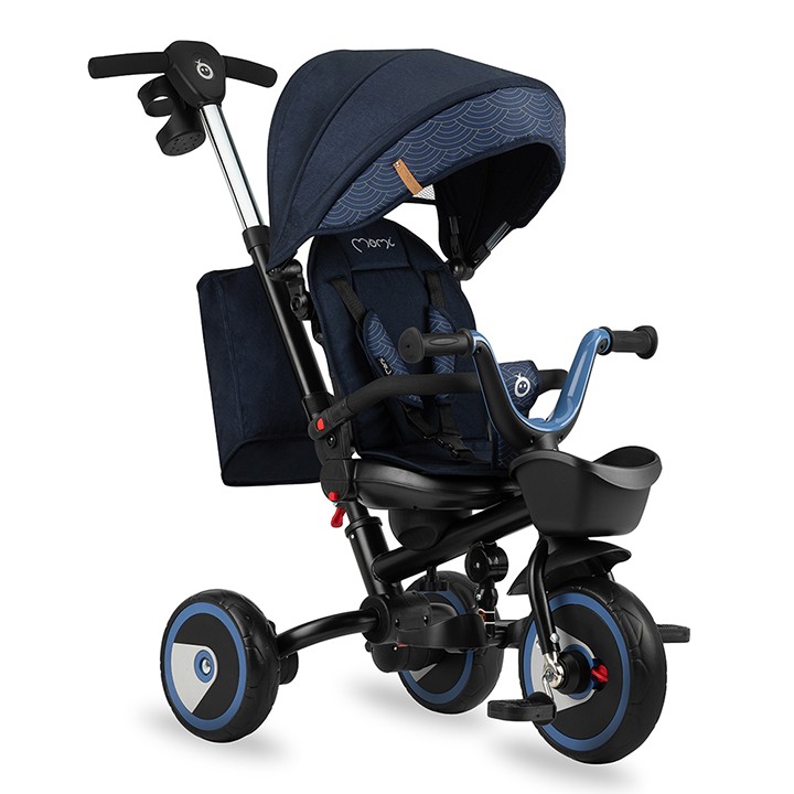 MoMi INVIDIA tricycle NAVY BLUE