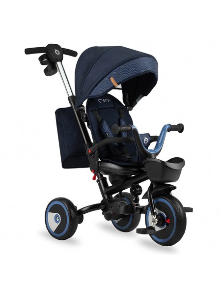 MoMi INVIDIA tricycle NAVY BLUE
