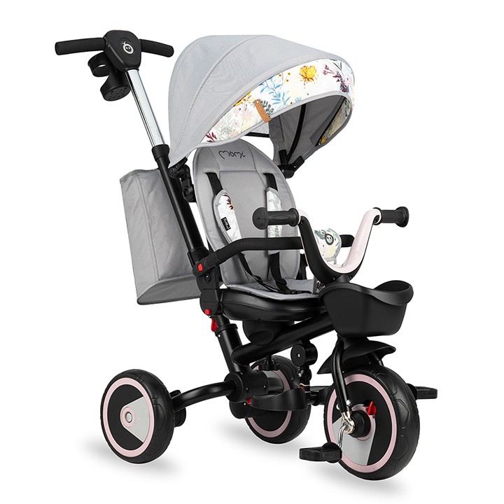 MoMi INVIDIA tricycle LIGHT GRAY