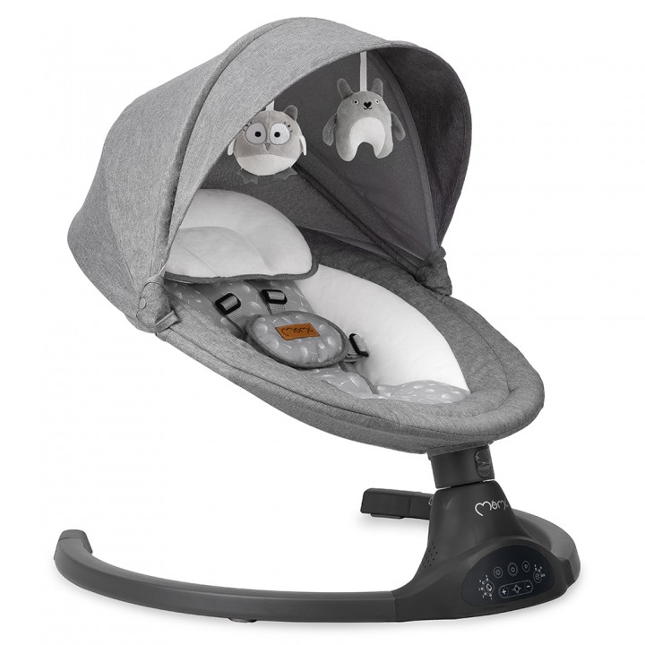 MoMi KENANI electric baby bouncer DARK GRAY