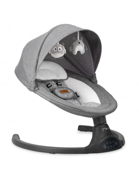 MoMi KENANI electric baby bouncer DARK GRAY