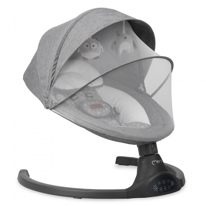 MoMi KENANI electric baby bouncer DARK GRAY