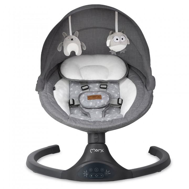 MoMi KENANI electric baby bouncer DARK GRAY